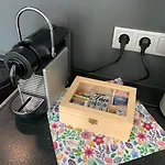 Gemütliches Apartment über den Dächern von KA - privater Balkon&free Netflix&Fitness&Coffee-Bar